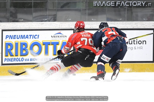 2019-11-16 Valpellice Bulldogs-Hockey Milano Bears 4362 Samuel Payra